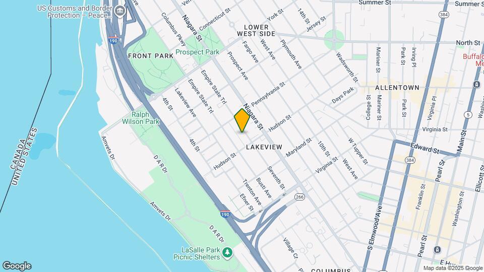 414 7th St, Unit 1 Map and Location Details