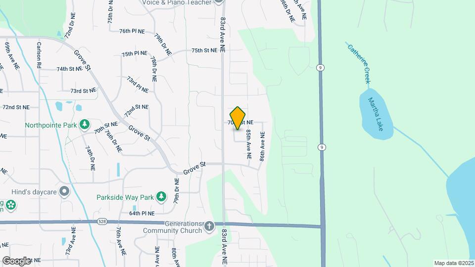 6301 84th Ave NE Map and Location Details