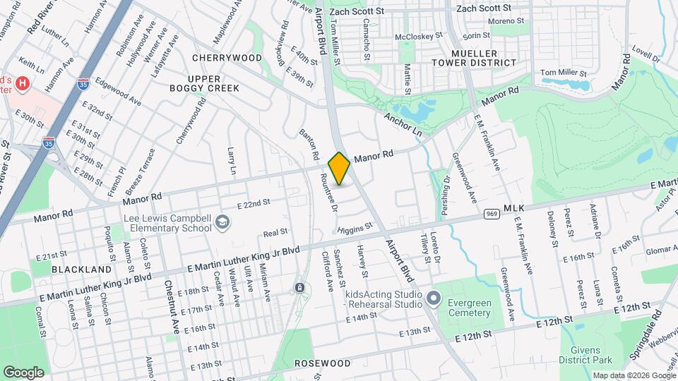 2935 Moss St Map and Location Details