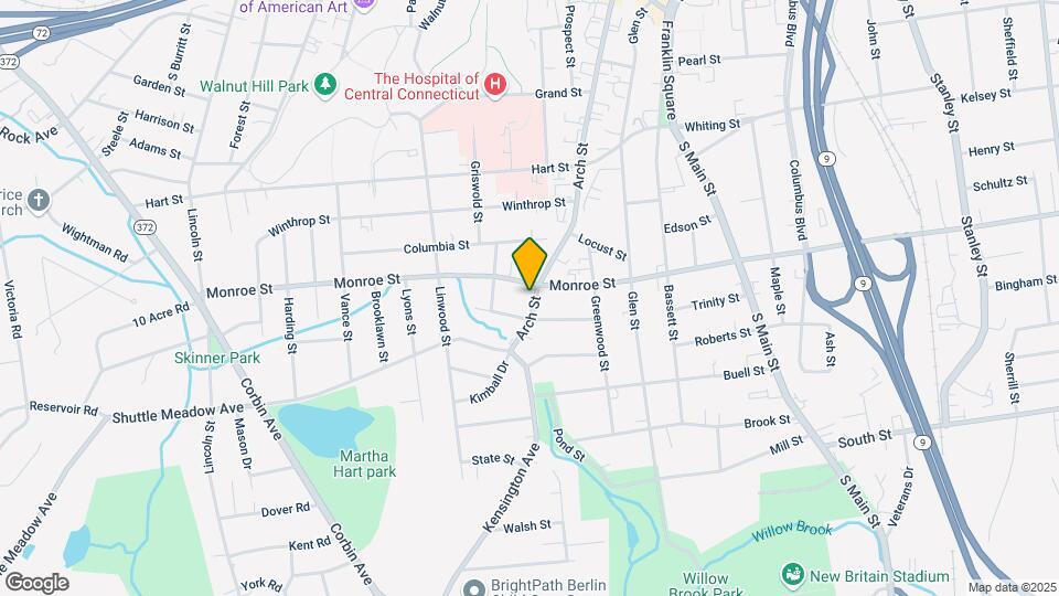 633 Arch St, Unit 1 Floor Map and Location Details