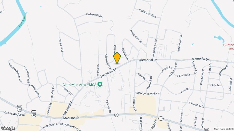 1857 Memorial Dr Mapa y Detalles de la Ubicación