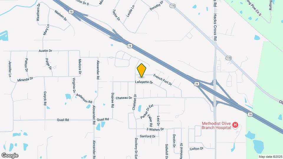 10400 Lafayette Dr Map and Location Details