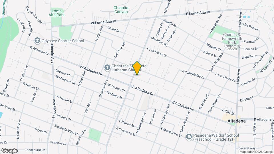 23 E Pine St Mapa y Detalles de la Ubicación
