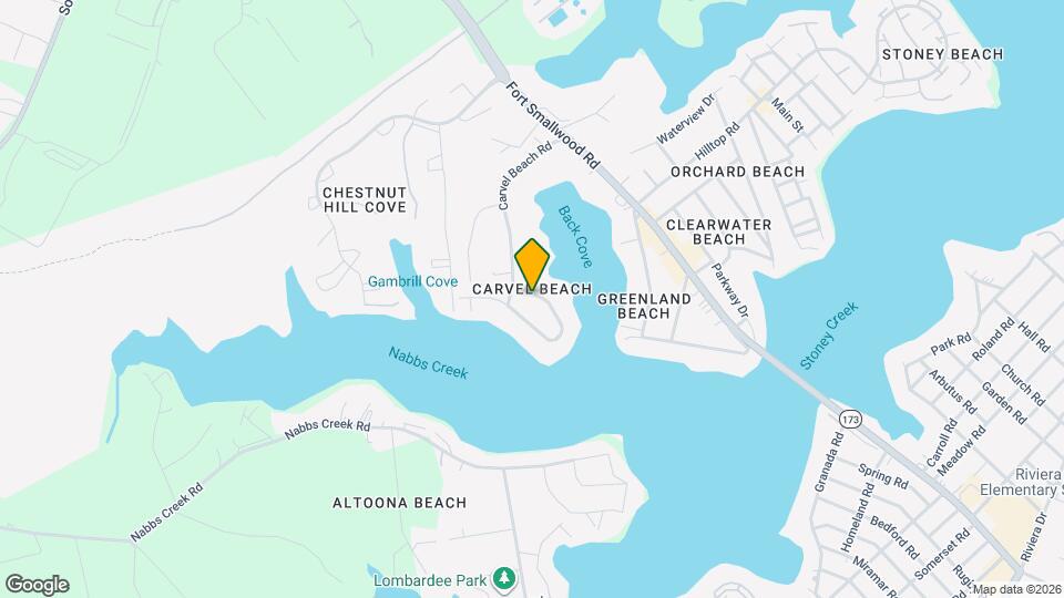 465 Carvel Beach Rd Map and Location Details