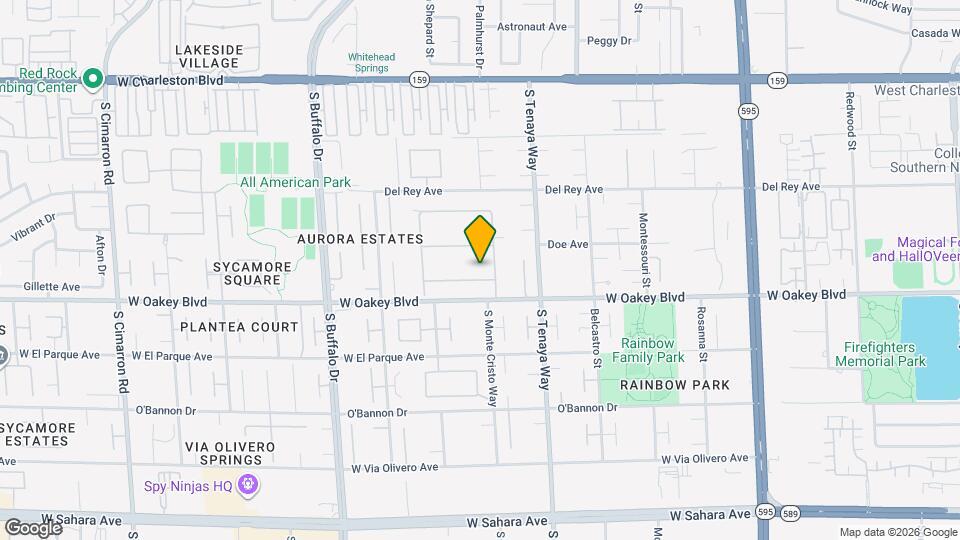 7408 Silver Palm Ave Map and Location Details