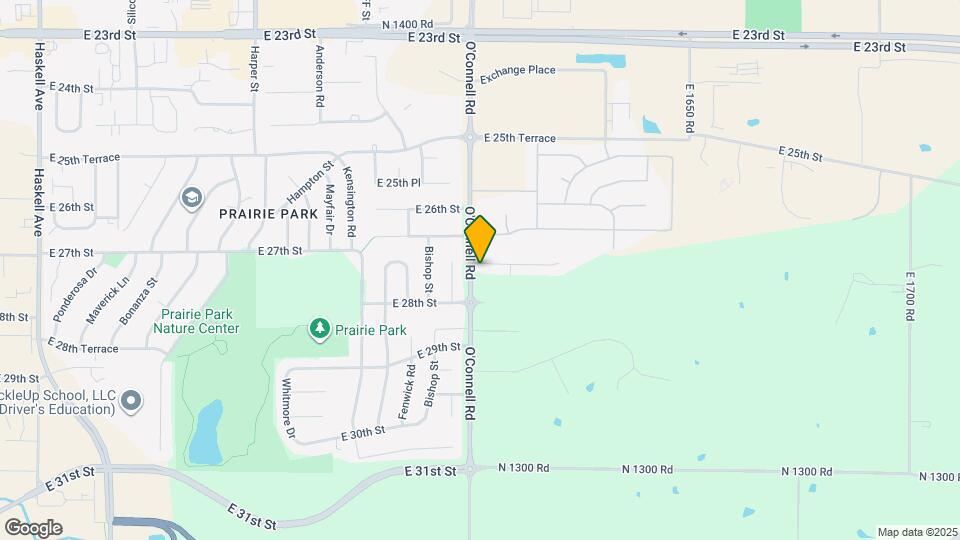 2303 E 27th Terrace Map and Location Details