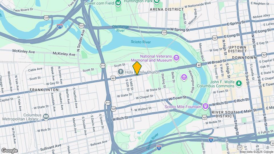 Green I House Columbus Map and Location Details