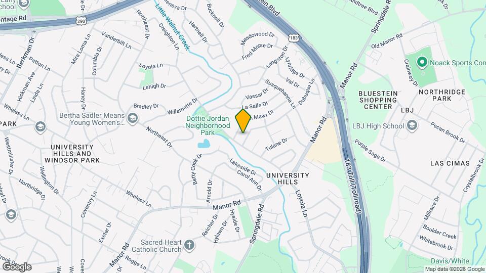 6704 Dubuque Ln Map and Location Details