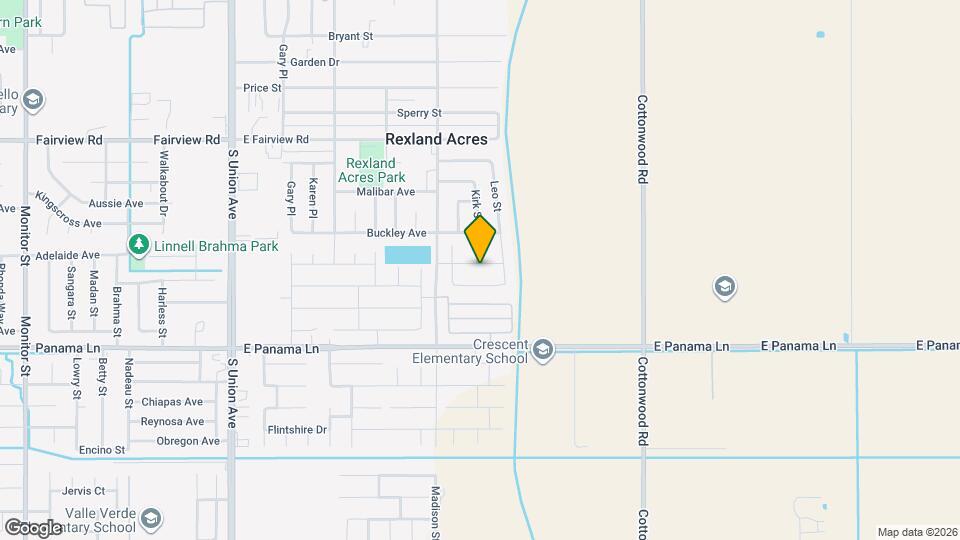 1103 Guerrero Ave Map and Location Details