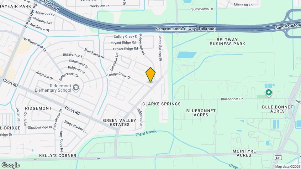 4706 E Ridge Creek Dr Map and Location Details