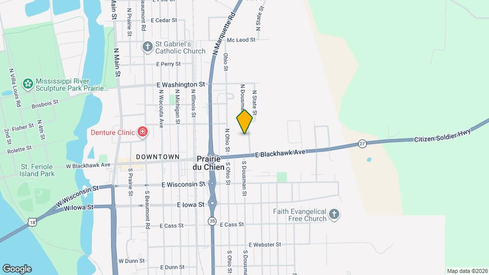 129 N Steiner Ter Mapa y Detalles de la Ubicación