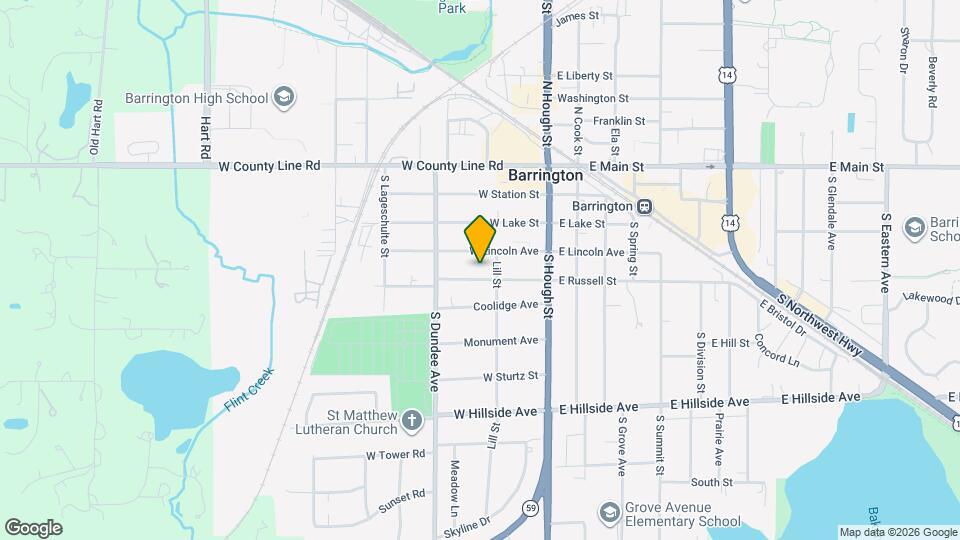 212 W Russell St Map and Location Details