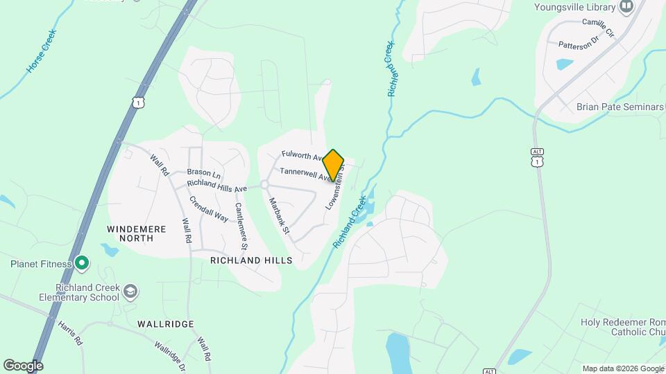 1345 Lowenstein St Mapa y Detalles de la Ubicación