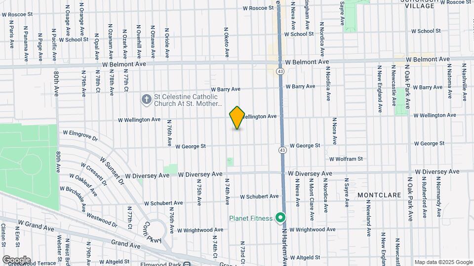 2920 N 73rd Ct Map and Location Details