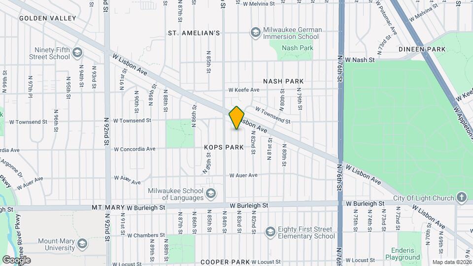 3337 N 83rd St Map and Location Details