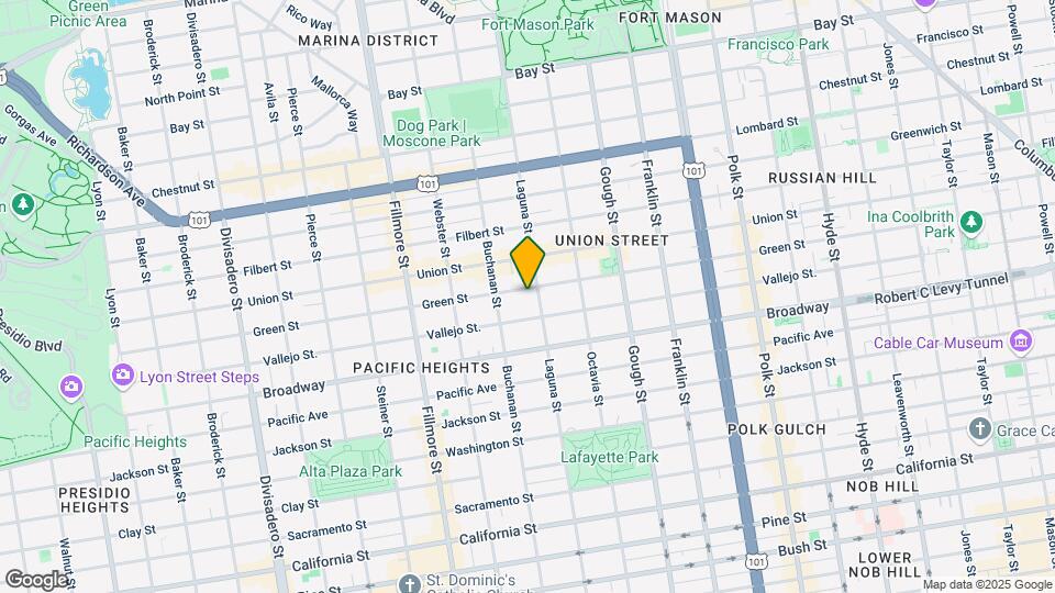 1911 Green St Mapa y Detalles de la Ubicación