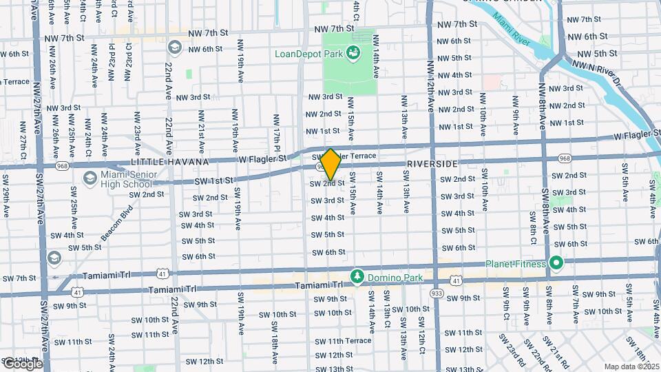 1580 SW 2nd St Map and Location Details