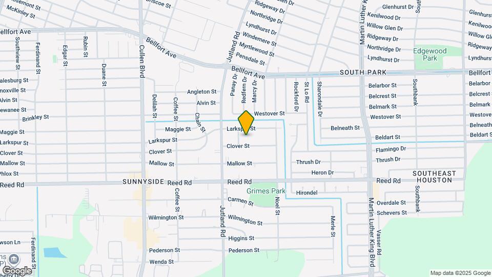 5111 Clover St Map and Location Details