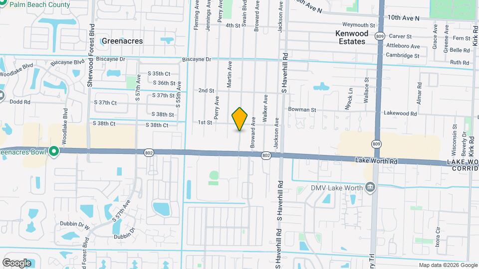 121 Swain Blvd Map and Location Details