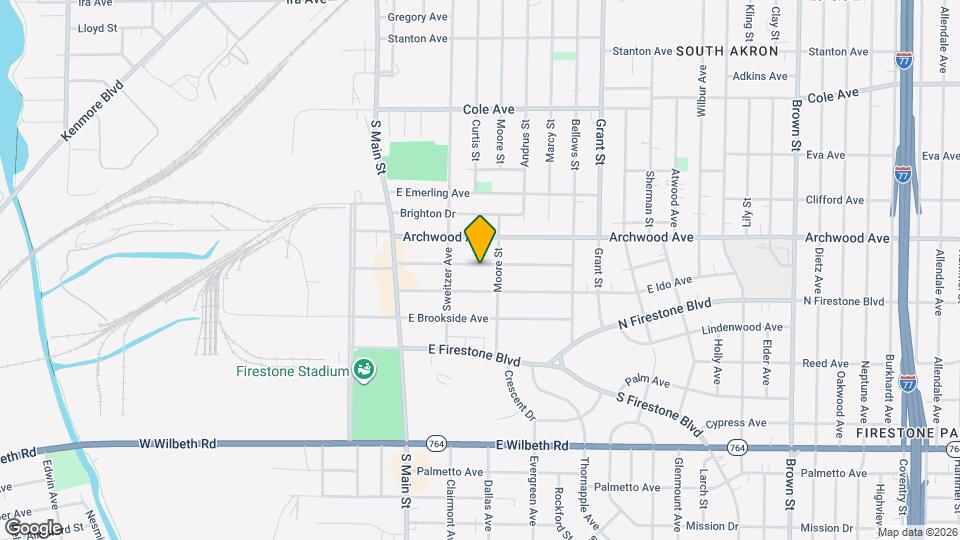 98 E Mapledale Ave Map and Location Details