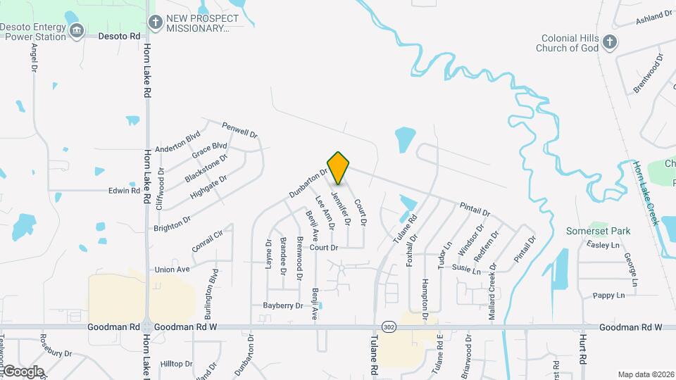 7470 Jennifer Dr Mapa y Detalles de la Ubicación