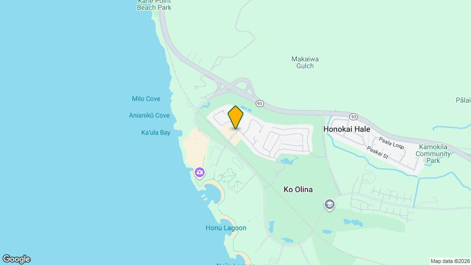 92-1202-1202 Olani St Map and Location Details