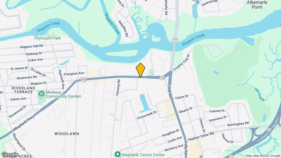 Avalon at James Island Map and Location Details