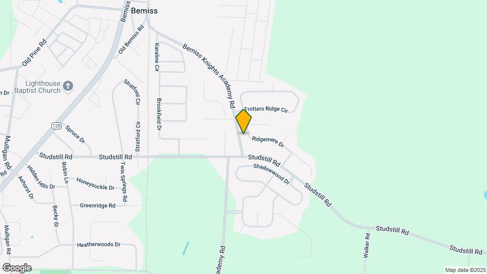 3724 Ridgemere Dr Map and Location Details