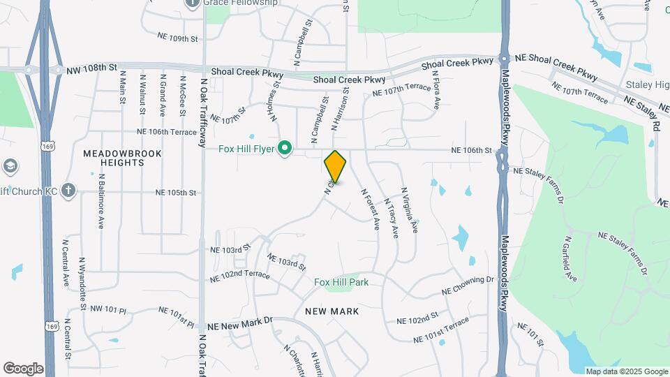 10439 N Cherry Dr Map and Location Details