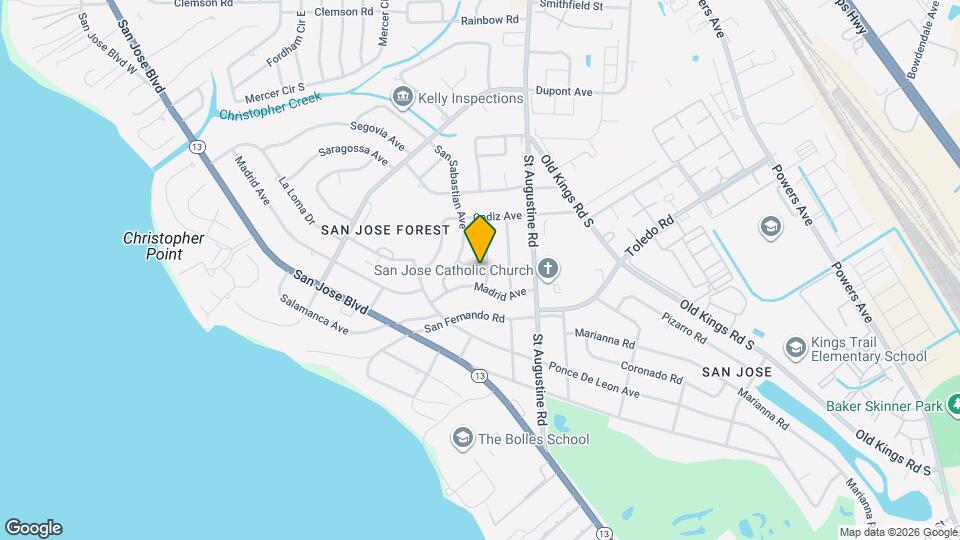 7104 Catalonia Ave Map and Location Details