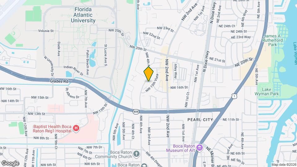 1710 NW 4th Ave Mapa y Detalles de la Ubicación