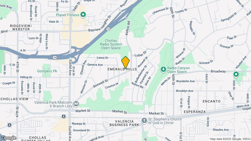 5590 Roswell St Map and Location Details