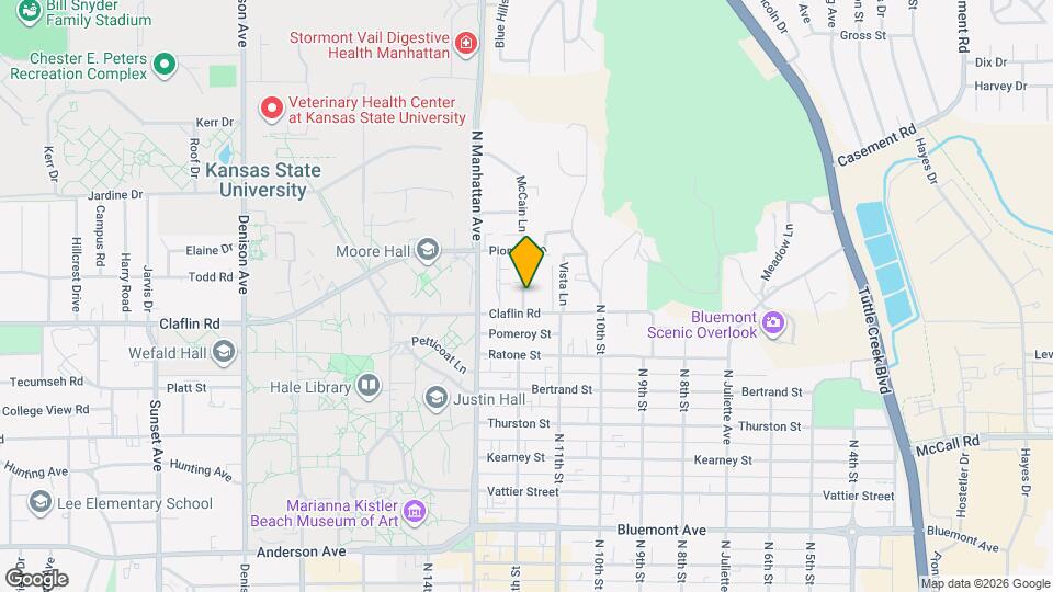 Campus East Apartments Map and Location Details