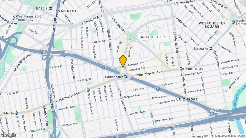 1314 Virginia Ave Map and Location Details