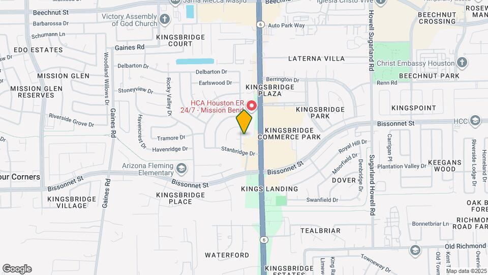 9115 Woodleigh Dr Map and Location Details