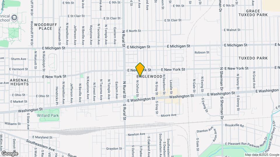 235 N Oxford St Map and Location Details