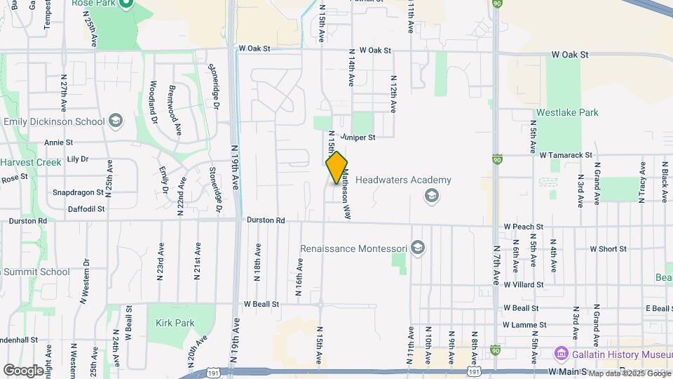 731-731 Matheson Way Mapa y Detalles de la Ubicación
