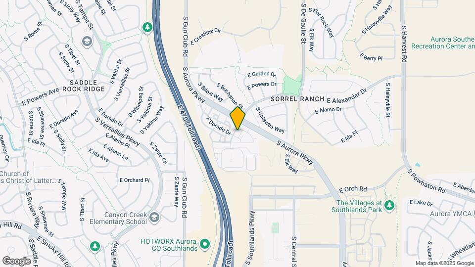 5755 S Buchanan Ct Map and Location Details