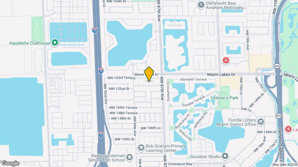 15501 NW 88th Ave Mapa y Detalles de la Ubicación
