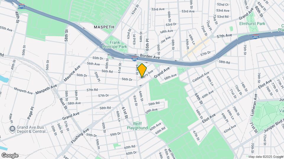 64-18 Perry Ave Map and Location Details