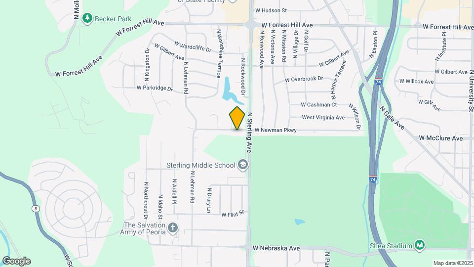 2516 W Newman Pkwy Map and Location Details