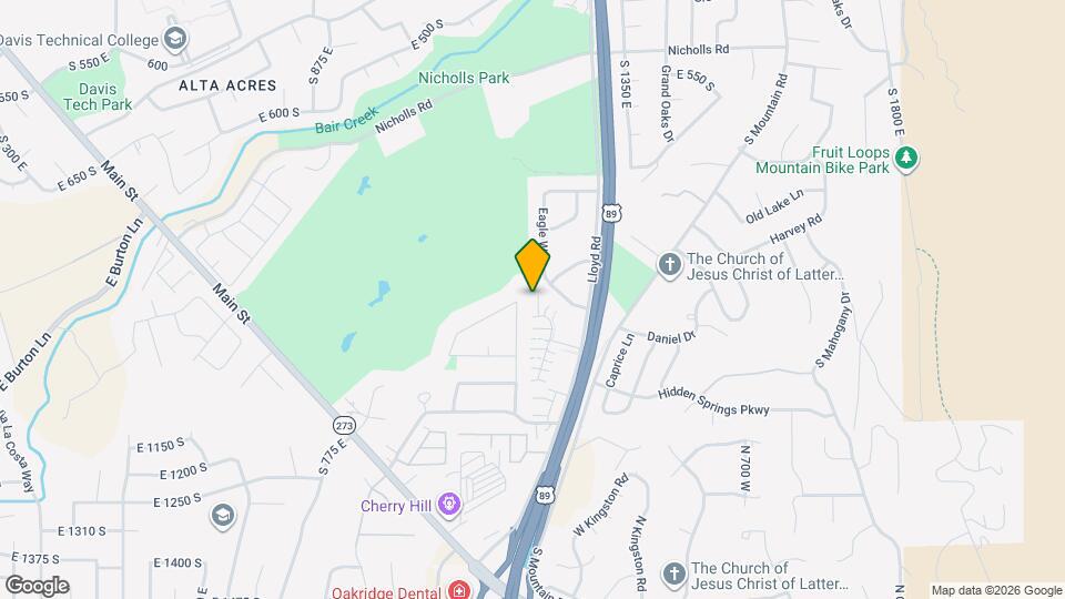 904 S 1213 E Map and Location Details