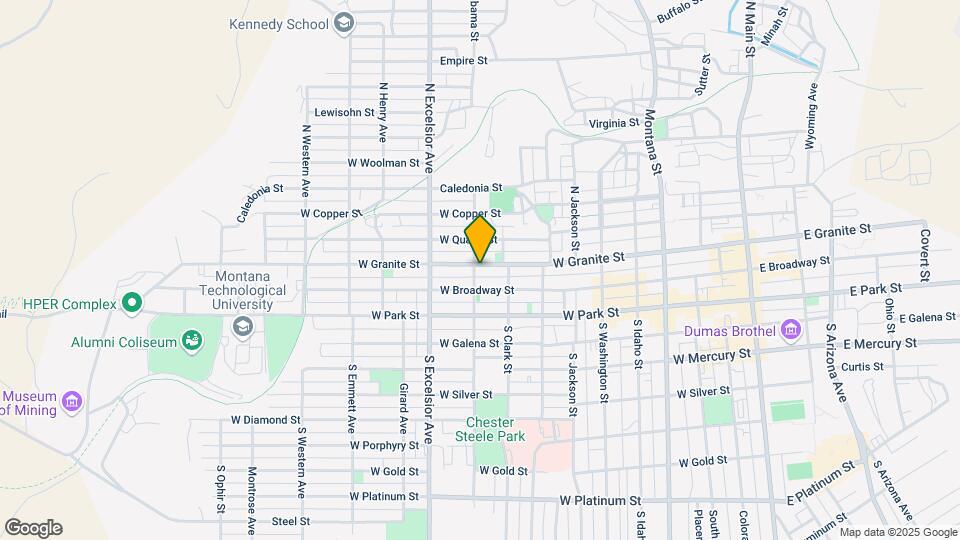 740 W Granite St, Unit 740 Map and Location Details