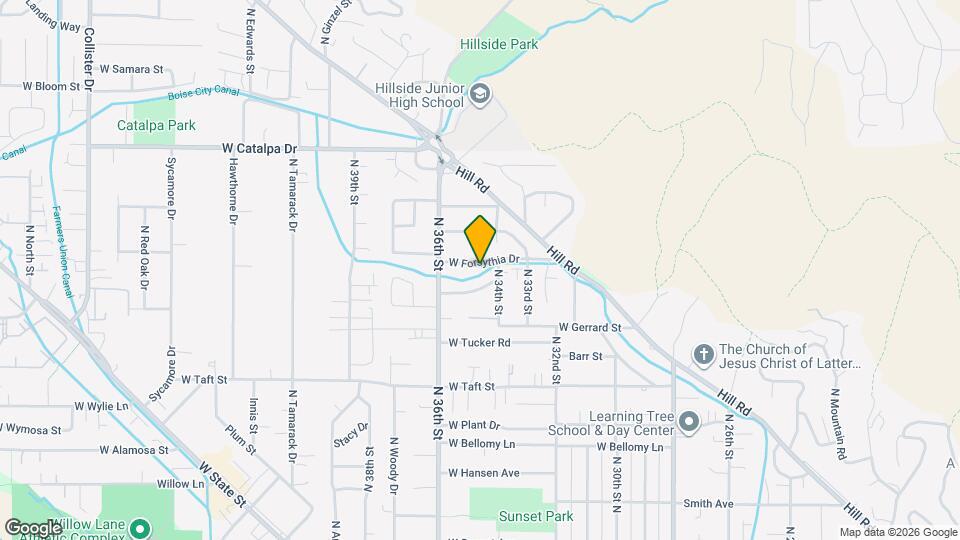 3491 W Forsythia Dr Map and Location Details