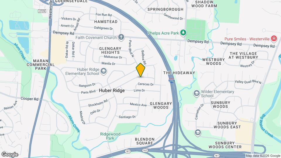 3709 Panama Dr Map and Location Details