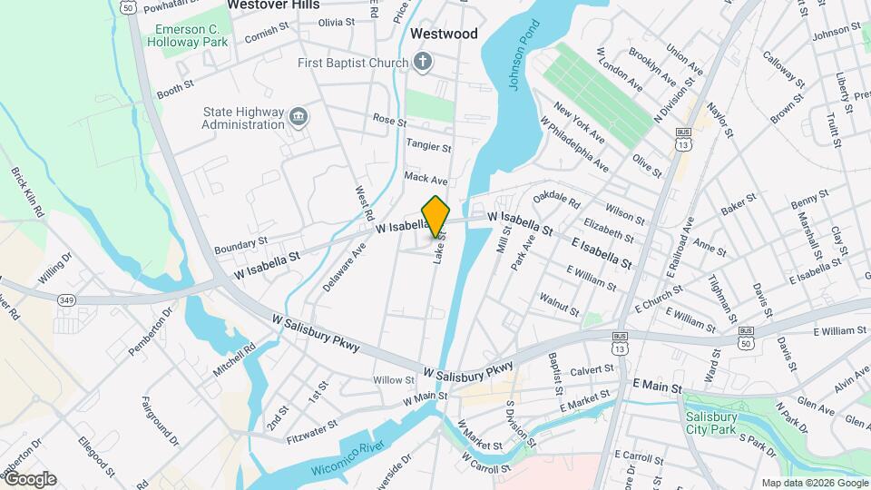 400 Lake St Map and Location Details