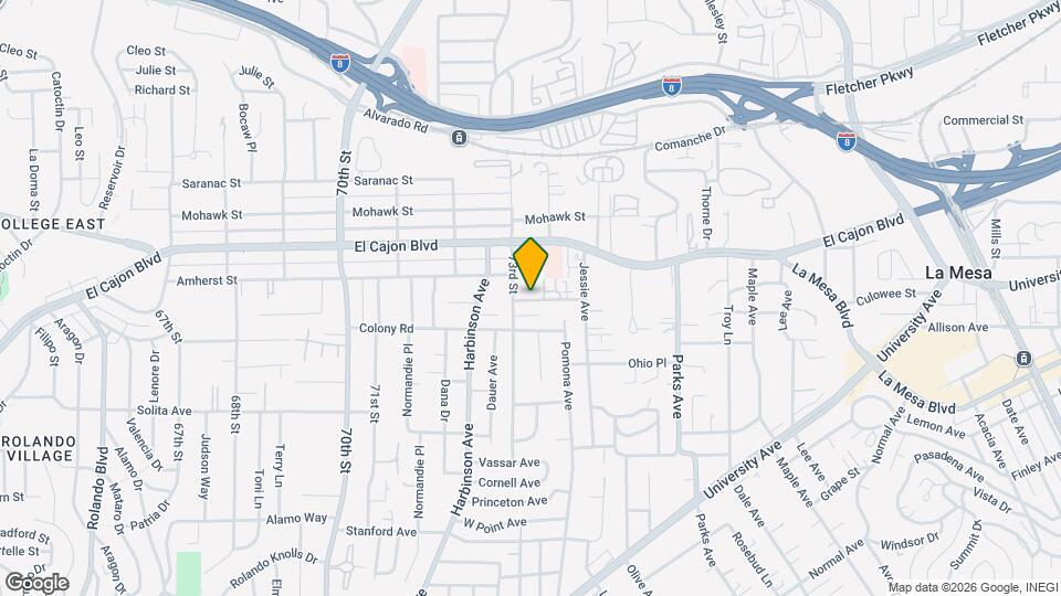 J J Apartments South Mapa y Detalles de la Ubicación