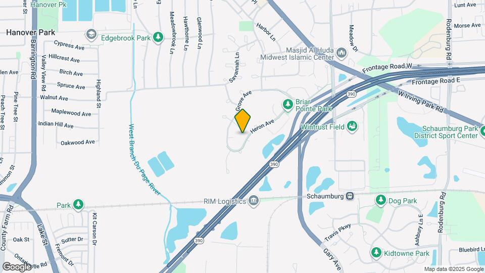 1934 Heron Ave, Unit D Map and Location Details