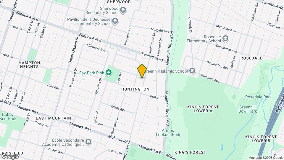 368 Upper Kenilworth Ave Map and Location Details