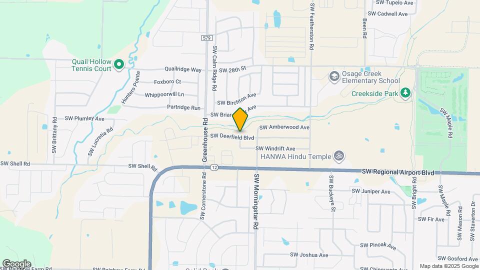 3404 SW Deerfield Blvd Map and Location Details